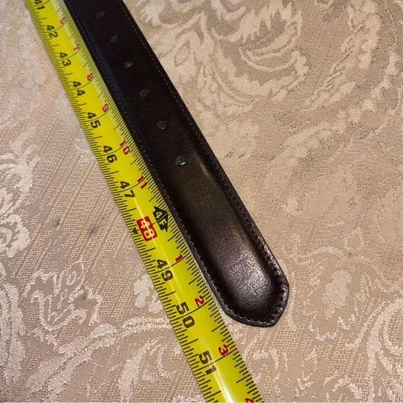 Men's Brown  Genuine Leather Belt XL - Picture 9 of 10